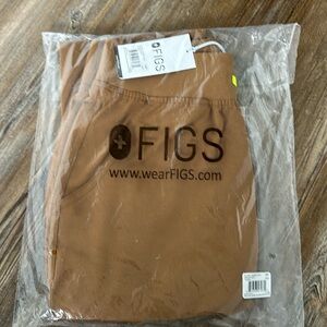 NWT Figs high waisted Yola XSP, earth